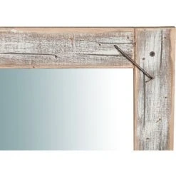 BISCOTTINI Miroir Mural à Accrocher En Bois Massif RUSTICO RETTANGOLARE 9 BISCOTTINI Miroir Mural à Accrocher En Bois Massif RUSTICO RETTANGOLARE -Miroir Soldes Boutique 18545752 3