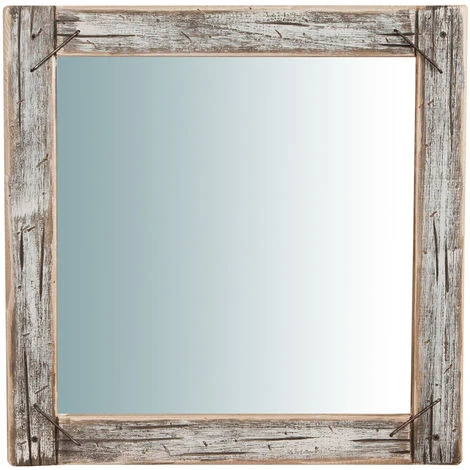 BISCOTTINI Miroir Mural à Accrocher En Bois Massif L60XPR3XH180 Cm 4 BISCOTTINI Miroir Mural à Accrocher En Bois Massif L60XPR3XH180 Cm – Image 2