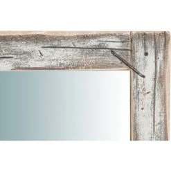 BISCOTTINI Miroir Mural à Accrocher En Bois Massif L90XPR3XH120 Cm -Miroir Soldes Boutique 18545756 3