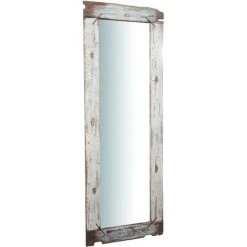 BISCOTTINI Miroir Mural à Accrocher En Bois Massif L65, 5XPR3,5XH180 Cm