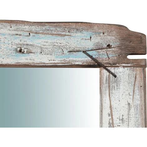 BISCOTTINI Miroir Mural à Accrocher En Bois Massif L65, 5XPR3,5XH180 Cm 5 BISCOTTINI Miroir Mural à Accrocher En Bois Massif L65, 5XPR3,5XH180 Cm – Image 3