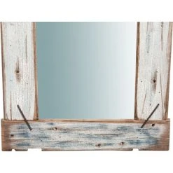 BISCOTTINI Miroir Mural à Accrocher En Bois Massif L60XPR3, 5XH90 Cm 11 BISCOTTINI Miroir Mural à Accrocher En Bois Massif L60XPR3, 5XH90 Cm -Miroir Soldes Boutique 18545762 5