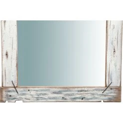BISCOTTINI Miroir Mural à Accrocher En Bois Massif L90XPR3, 5XH120 Cm -Miroir Soldes Boutique 18545765 4