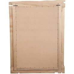 BISCOTTINI Miroir Mural à Accrocher En Bois Massif L90XPR3, 5XH120 Cm -Miroir Soldes Boutique 18545765 5