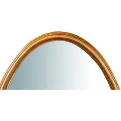 BISCOTTINI Miroir Mural à Accrocher Vertical/horizontal En Bois Avec Finition Feuille D'or Antique L72XPR4, 5XH122 Cm Made In Italy -Miroir Soldes Boutique 18545912 3