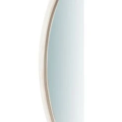 BISCOTTINI Miroir Mural à Accrocher En Bois Vertical/horizontal Finition Blanche Antique L72XPR4, 5XH122 Cm Made In Italy -Miroir Soldes Boutique 18545915 4