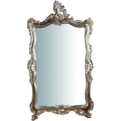 BISCOTTINI Miroir Mural à Accrocher Vertical/horizontal En Bois Finition Feuille D'argent Antique L66XPR7XH118 Cm Made In Italy 8 BISCOTTINI Miroir Mural à Accrocher Vertical/horizontal En Bois Finition Feuille D'argent Antique L66XPR7XH118 Cm Made In Italy -Miroir Soldes Boutique 18545964 2