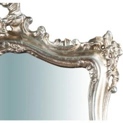 BISCOTTINI Miroir Mural à Accrocher Vertical/horizontal En Bois Finition Feuille D'argent Antique L66XPR7XH118 Cm Made In Italy 10 BISCOTTINI Miroir Mural à Accrocher Vertical/horizontal En Bois Finition Feuille D'argent Antique L66XPR7XH118 Cm Made In Italy -Miroir Soldes Boutique 18545964 4