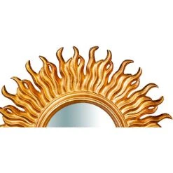 BISCOTTINI Miroir Mural à Accrocher En Bois Finition Feuille D'or Antique L46XPR4,5XH46 Cm Made In Italy 8 BISCOTTINI Miroir Mural à Accrocher En Bois Finition Feuille D'or Antique L46XPR4,5XH46 Cm Made In Italy -Miroir Soldes Boutique 18546127 3