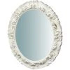 BISCOTTINI Miroir Mural à Accrocher Vertical / Horizontal En Bois Finition Blanc Antique L33XPR2,5XH29 Cm Made In Italy -Miroir Soldes Boutique 18546133 1