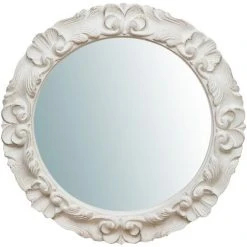 BISCOTTINI Miroir Mural à Accrocher En Bois En Finition Feuille D'or Antique Made In Italy -Miroir Soldes Boutique 18546142 2