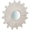 BISCOTTINI Miroir Mural à Accrocher En Bois Finition Blanc Antique SOLE Made In Italy -Miroir Soldes Boutique 18546152 1