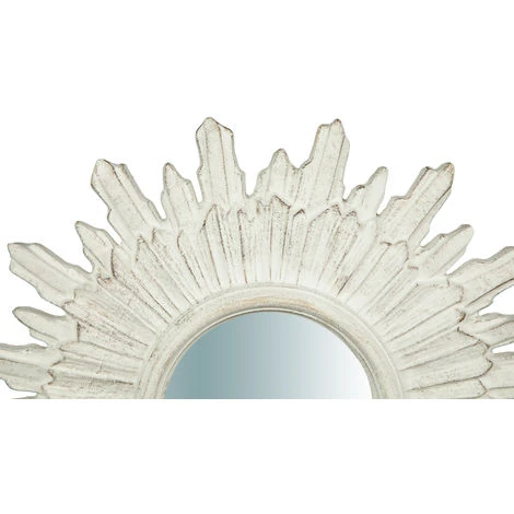 BISCOTTINI Miroir Mural à Accrocher En BOIS, FINITIONS EN BLANC CÉRUSÉ. L52XPR4,5XH52 FABRIQUÉ EN ITALIE 5 BISCOTTINI Miroir Mural à Accrocher En BOIS, FINITIONS EN BLANC CÉRUSÉ. L52XPR4,5XH52 FABRIQUÉ EN ITALIE – Image 3
