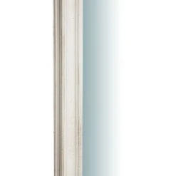 BISCOTTINI MIROIR MURAL, VERTICAL /HORIZONTAL, EN BOIS. FINITIONS : BLANC CÉRUSÉ. L64XPR5XH89 CM FABRIQUÉ EN ITALIE -Miroir Soldes Boutique 18546214 4