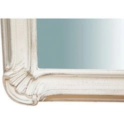 BISCOTTINI MIROIR MURAL, VERTICAL /HORIZONTAL, EN BOIS. FINITIONS : BLANC CÉRUSÉ. L64XPR5XH89 CM FABRIQUÉ EN ITALIE -Miroir Soldes Boutique 18546214 5