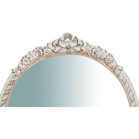 BISCOTTINI MIROIR VERTICAL MURAL, EN BOIS. FINITIONS : BLANC CÉRUSÉ. FABRIQUÉ EN ITALIE L40XPR4XH45 CM 5 BISCOTTINI MIROIR VERTICAL MURAL, EN BOIS. FINITIONS : BLANC CÉRUSÉ. FABRIQUÉ EN ITALIE L40XPR4XH45 CM – Image 3