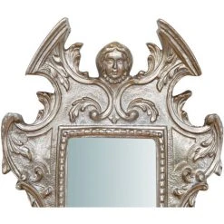 BISCOTTINI Miroir Mural à Accrocher En BOIS. FINITIONS : FEUILLE D'ARGENT EFFET VIEILLI. L34XPR4XH64 FABRIQUÉ EN ITALIE 9 BISCOTTINI Miroir Mural à Accrocher En BOIS. FINITIONS : FEUILLE D'ARGENT EFFET VIEILLI. L34XPR4XH64 FABRIQUÉ EN ITALIE -Miroir Soldes Boutique 18546222 3