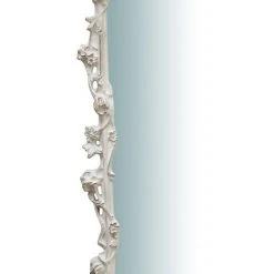 BISCOTTINI MIROIR VERTICAL EN BOIS, FINITIONS BLANC CÉRUSÉ. L59XPR6XH98 CM. FABRIQUÉ EN ITALIE 11 BISCOTTINI MIROIR VERTICAL EN BOIS, FINITIONS BLANC CÉRUSÉ. L59XPR6XH98 CM. FABRIQUÉ EN ITALIE -Miroir Soldes Boutique 18546237 5