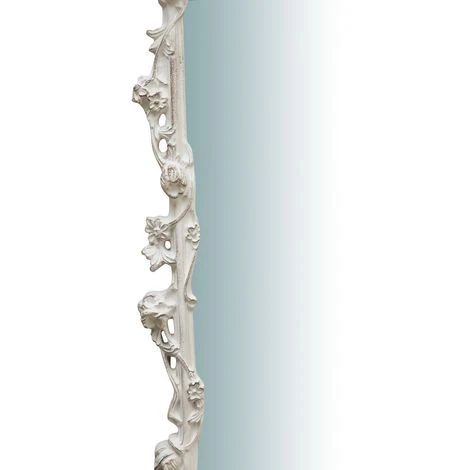 BISCOTTINI MIROIR VERTICAL EN BOIS, FINITIONS BLANC CÉRUSÉ. L59XPR6XH98 CM. FABRIQUÉ EN ITALIE 7 BISCOTTINI MIROIR VERTICAL EN BOIS, FINITIONS BLANC CÉRUSÉ. L59XPR6XH98 CM. FABRIQUÉ EN ITALIE – Image 5