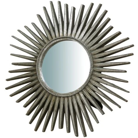 BISCOTTINI MIROIR A POSER. FINITIONS : FEUILLE D'ARGENT EFFET VIEILLI. L24XPR3XH24 CM 3 BISCOTTINI MIROIR A POSER. FINITIONS : FEUILLE D'ARGENT EFFET VIEILLI. L24XPR3XH24 CM