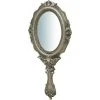 BISCOTTINI Set 2 Miroirs Muraux Et Suspendus W12XPR1,5XH30 CM FINITION ARGENT ANTIQUE -Miroir Soldes Boutique 18546245 1