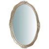 BISCOTTINI Miroir Mural à Accrocher En BOIS. FINITIONS : FEUILLE D'ARGENT EFFET VIEILLI. L51XPR3,5XH36 CM FABRIQUÉ EN ITALIE -Miroir Soldes Boutique 18546273 1