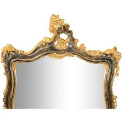 BISCOTTINI Miroir Mural à Accrocher En BOIS. FINITIONS : OR ET NOIR L67XPR7XH115 CM FABRIQUÉ EN ITALIE 9 BISCOTTINI Miroir Mural à Accrocher En BOIS. FINITIONS : OR ET NOIR L67XPR7XH115 CM FABRIQUÉ EN ITALIE -Miroir Soldes Boutique 18546380 3