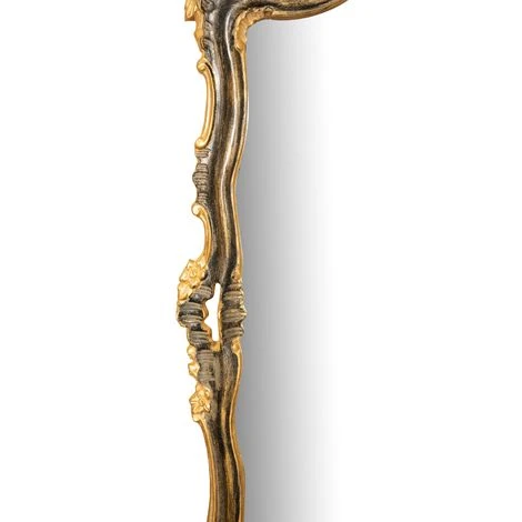 BISCOTTINI Miroir Mural à Accrocher En BOIS. FINITIONS : OR ET NOIR L67XPR7XH115 CM FABRIQUÉ EN ITALIE 6 BISCOTTINI Miroir Mural à Accrocher En BOIS. FINITIONS : OR ET NOIR L67XPR7XH115 CM FABRIQUÉ EN ITALIE – Image 4