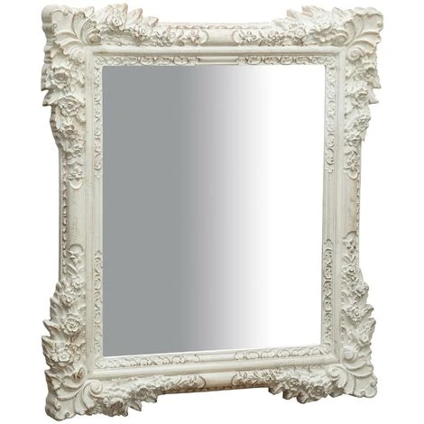 BISCOTTINI Miroir Mural à Accrocher Vertical / HORIZONTAL EN BOIS FINITIONS BLANC CÉRUSÉ RETTANGOLARE FABRIQUÉ EN ITALIE 3 BISCOTTINI Miroir Mural à Accrocher Vertical / HORIZONTAL EN BOIS FINITIONS BLANC CÉRUSÉ RETTANGOLARE FABRIQUÉ EN ITALIE