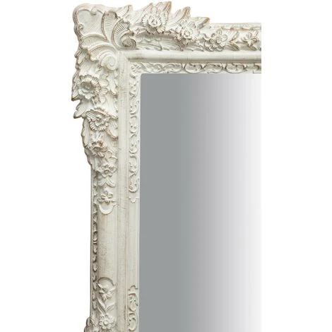 BISCOTTINI Miroir Mural à Accrocher Vertical / HORIZONTAL EN BOIS FINITIONS BLANC CÉRUSÉ RETTANGOLARE FABRIQUÉ EN ITALIE 5 BISCOTTINI Miroir Mural à Accrocher Vertical / HORIZONTAL EN BOIS FINITIONS BLANC CÉRUSÉ RETTANGOLARE FABRIQUÉ EN ITALIE – Image 3