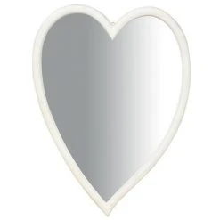 BISCOTTINI Miroir Mural à Accrocher En BOIS EN FINITION BLANC VIEILLI MADE IN ITALY -Miroir Soldes Boutique 18546641 2