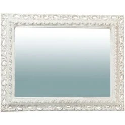 BISCOTTINI Miroir Mural à Accrocher En Bois Affichage Verticale/horizontale Finition Blanche Vieillie Aux Dimensions RETTANGOLARE Made I 9 BISCOTTINI Miroir Mural à Accrocher En Bois Affichage Verticale/horizontale Finition Blanche Vieillie Aux Dimensions RETTANGOLARE Made I -Miroir Soldes Boutique 18546716 3