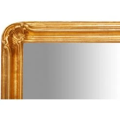 BISCOTTINI Miroir Mural à Accrocher En Bois Affichage Verticale/horizontale Finition Feuille Or Vieilli Aux Dimensions L91xPR5 XH111 9 BISCOTTINI Miroir Mural à Accrocher En Bois Affichage Verticale/horizontale Finition Feuille Or Vieilli Aux Dimensions L91xPR5 XH111 -Miroir Soldes Boutique 18546880 3