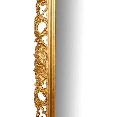 BISCOTTINI Miroir Mural à Accrocher EN BOIS EN FINITION DORÉE FABRIQUE EN ITALIE 7 BISCOTTINI Miroir Mural à Accrocher EN BOIS EN FINITION DORÉE FABRIQUE EN ITALIE – Image 5