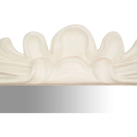 BISCOTTINI Miroir Mural à Accrocher En BOIS BLANC ANTIQUE FABRIQUÉ EN ITALIE 5 BISCOTTINI Miroir Mural à Accrocher En BOIS BLANC ANTIQUE FABRIQUÉ EN ITALIE – Image 3