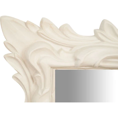 BISCOTTINI Miroir Mural à Accrocher En BOIS BLANC ANTIQUE FABRIQUÉ EN ITALIE 6 BISCOTTINI Miroir Mural à Accrocher En BOIS BLANC ANTIQUE FABRIQUÉ EN ITALIE – Image 4