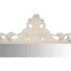 BISCOTTINI Miroir Mural à Accrocher En BOIS BLANC ANTIQUE FABRIQUÉ EN ITALIE -Miroir Soldes Boutique 18548647 2