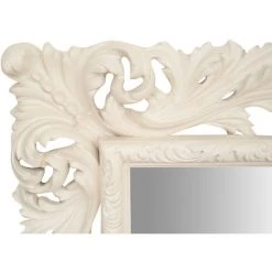 BISCOTTINI Miroir Mural à Accrocher En BOIS BLANC ANTIQUE FABRIQUÉ EN ITALIE 10 BISCOTTINI Miroir Mural à Accrocher En BOIS BLANC ANTIQUE FABRIQUÉ EN ITALIE -Miroir Soldes Boutique 18548653 4