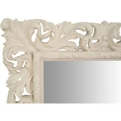 BISCOTTINI Miroir Mural à Accrocher En BOIS BLANC ANTIQUE FABRIQUÉ EN ITALIE 10 BISCOTTINI Miroir Mural à Accrocher En BOIS BLANC ANTIQUE FABRIQUÉ EN ITALIE -Miroir Soldes Boutique 18548655 4