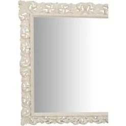 BISCOTTINI Miroir Mural à Accrocher En BOIS BLANC ANTIQUE FABRIQUÉ EN ITALIE 11 BISCOTTINI Miroir Mural à Accrocher En BOIS BLANC ANTIQUE FABRIQUÉ EN ITALIE -Miroir Soldes Boutique 18548655 5