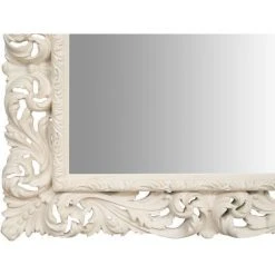 BISCOTTINI Miroir Mural à Accrocher En BOIS BLANC ANTIQUE FABRIQUÉ EN ITALIE 11 BISCOTTINI Miroir Mural à Accrocher En BOIS BLANC ANTIQUE FABRIQUÉ EN ITALIE -Miroir Soldes Boutique 18548658 5
