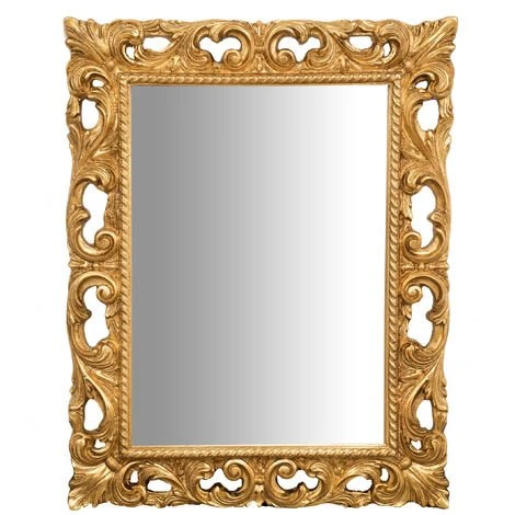 BISCOTTINI Miroir Mural à Accrocher En BOIS DORÉ À LA FEUILLE D'OR ANTIQUE FABRIQUÉ EN ITALIE 4 BISCOTTINI Miroir Mural à Accrocher En BOIS DORÉ À LA FEUILLE D'OR ANTIQUE FABRIQUÉ EN ITALIE – Image 2