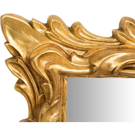 BISCOTTINI Miroir Mural à Accrocher En BOIS DORÉ À LA FEUILLE D'OR ANTIQUE FABRIQUÉ EN ITALIE 6 BISCOTTINI Miroir Mural à Accrocher En BOIS DORÉ À LA FEUILLE D'OR ANTIQUE FABRIQUÉ EN ITALIE – Image 4