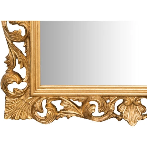 BISCOTTINI Miroir Mural à Accrocher En BOIS DORÉ À LA FEUILLE D'OR ANTIQUE FABRIQUÉ EN ITALIE 7 BISCOTTINI Miroir Mural à Accrocher En BOIS DORÉ À LA FEUILLE D'OR ANTIQUE FABRIQUÉ EN ITALIE – Image 5
