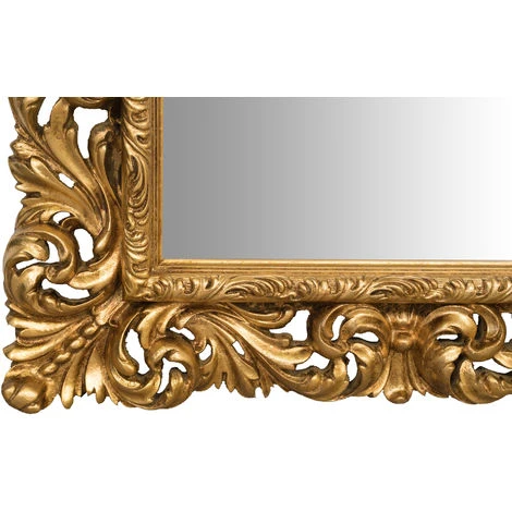 BISCOTTINI Miroir Mural à Accrocher En BOIS DORÉ À LA FEUILLE D'OR ANTIQUE FABRIQUÉ EN ITALIE 7 BISCOTTINI Miroir Mural à Accrocher En BOIS DORÉ À LA FEUILLE D'OR ANTIQUE FABRIQUÉ EN ITALIE – Image 5