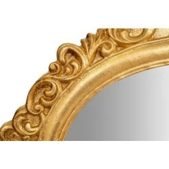 BISCOTTINI Miroir Mural à Accrocher Suspendu En Bois Ancien Fini à La Feuille D'or 10 BISCOTTINI Miroir Mural à Accrocher Suspendu En Bois Ancien Fini à La Feuille D'or -Miroir Soldes Boutique 18548744 4