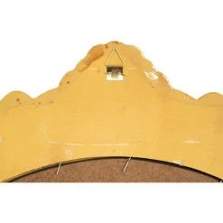 BISCOTTINI Miroir Mural à Accrocher Suspendu En Bois Ancien Fini à La Feuille D'or 11 BISCOTTINI Miroir Mural à Accrocher Suspendu En Bois Ancien Fini à La Feuille D'or -Miroir Soldes Boutique 18548744 5