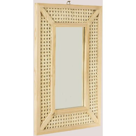 Miroir Rectangulaire En Bois (60x40 Cm) Frey SKLUM Rotin Bois Naturel - Bois Naturel Bois Naturel 3 Miroir Rectangulaire En Bois (60x40 Cm) Frey SKLUM Rotin Bois Naturel - Bois Naturel Bois Naturel
