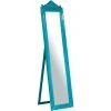 BISCOTTINI Miroir Au Sol Sur Pied Finition Bleue L43xPR5xH178 Cm