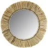 AUBRY GASPARD Miroir Rond En Jonc Naturel Beige - Beige -Miroir Soldes Boutique 19579576 1